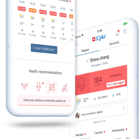 从Google Play下载AirVisual App的链接